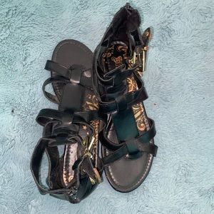 Black BRASH sandals - size 7